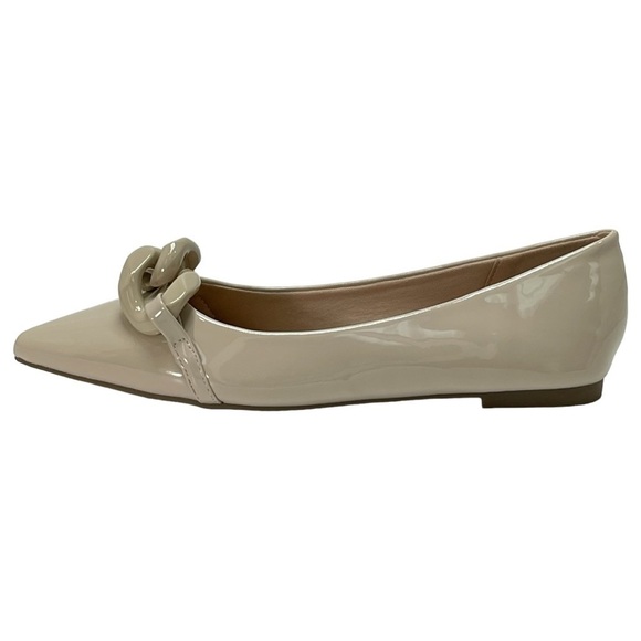 Journee Collection Clareene Beige Womens Slip On Loafers Size 8M - Picture 2 of 13